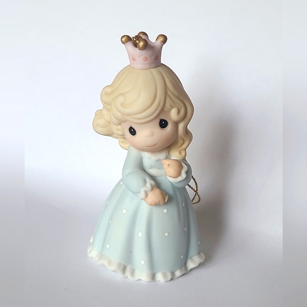 Vintage 90s Limited Edition Precious Moments 587958 Princess Girl Tree Ornament